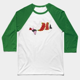 Santa's Little Helper Baseball T-Shirt